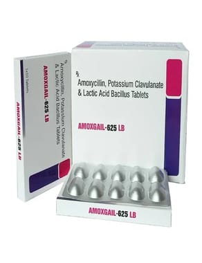 Amoxcillin 500 Clavalanate 125 Lactic Acid Bacillus