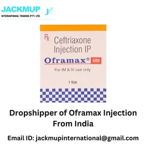 Oframax (Ceftriaxone) Injection, 500 mg