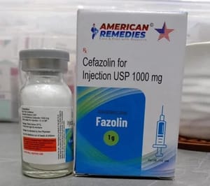 Cefazolin for Injection USP 1000 mg