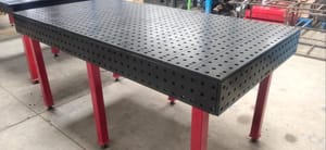 Black Mild steel 3D Modular Welding Table, Packaging: Wooden Box, Model Name/Number: Cr- Wt- 3d- Xxx-xxx