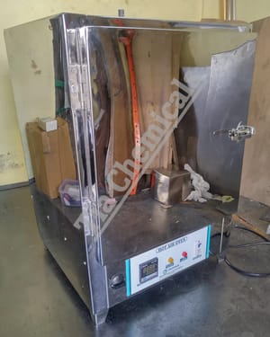 50-150 Degree Celsius Stainless Steel Hot Air Oven Gmp Model, U Type Heater, Size: 45 X 45 X 45 cm