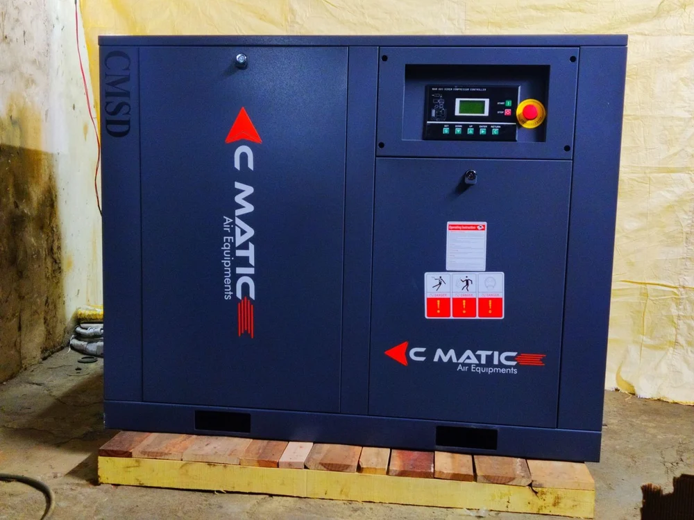 121 - 500 cfm More Than 10 HP Industrial Screw Air Compressors, Model Name/Number: Cmsd