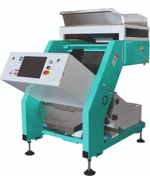 Semi Automatic Kismiss Trichromatic Sorting Machine, 220 V, Capacity: 1 Ton