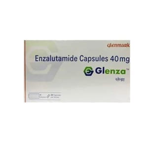 Glenmark Glenza 40 Mg Enzalutamide Capsules, 120 Tablet