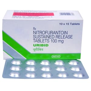 Nitrofurantoin Sustained Release 100 Mg Tab
