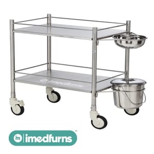 IMED5907 Dressing Trolley With Bowl and Bucket
