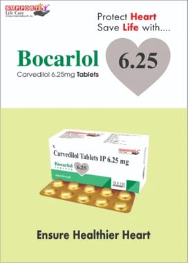 Carvedilol Tablet 6.25mg