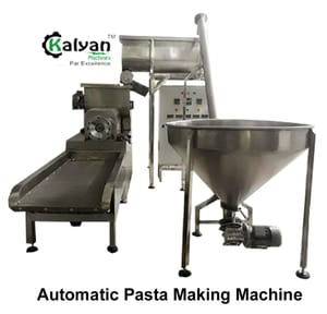 Stainless Steel Polished 250 Kg Automatic Pasta Making Machine