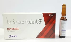 Iron Sucrose Injection, 100 mg