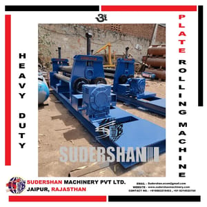 Metal Sheet Rolling Machine / Plate Rolling Machine, Production Capacity: 10-15 ton/day