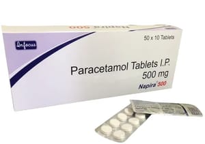 Napira Paracetamol 500 Mg Tablets, 50x10