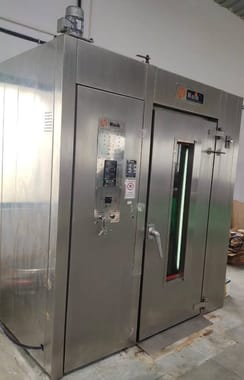 Electric Large Single Door Rotary Rack Oven, For Bakery
