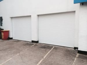 Electrically Operated Steel Rolling Shutters