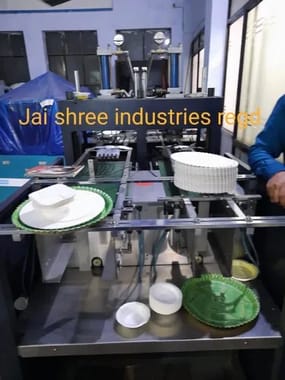JSI Fully Automatic Buffet Paper Plate Making Machine