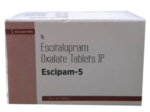 Escipam 5 Escitalopram Oxalate Tablets