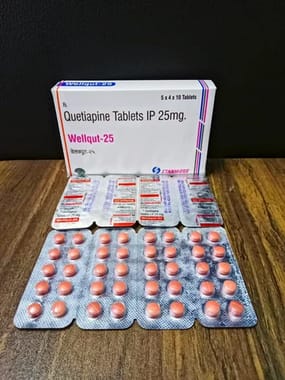 Quetiapine Fumarate 25 Mg Tablets