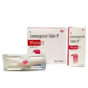 Levonorgestrel Tablet (Whypreg-72), Packaging Type: Box, Gynae
