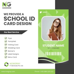 School Id Card Designing Services Pan India