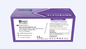 Violet Absorbable Polyglactin 910 Suture, Packaging Type: Box