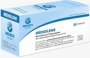 Monofilament Polypropylene Surgical Suture (Mendlene)