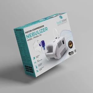 Mask Nebulizer Machine Health Shine, For Nebulization, Size: Compact