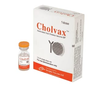 Oral Cholera Vaccine, 1.5 ml