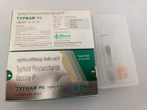Typbar Typhoid Vaccine, Pfs, Prescription