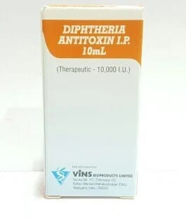Diphtheria Antitoxin 10000 IU Injection, Vins Bioproducts Limited