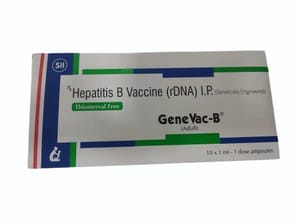 Gene Vac B Hepatitis B Vaccine 1ml
