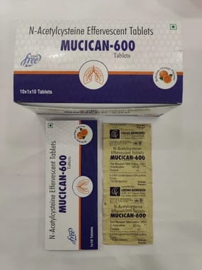 N Acetylcysteine 600 Mg Effervescent Tablet