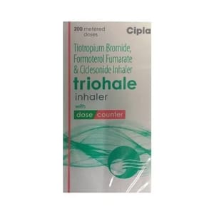 Tiotropion Bromide Triohale Inhaler, Cipla Ltd, 200 Metered Doses