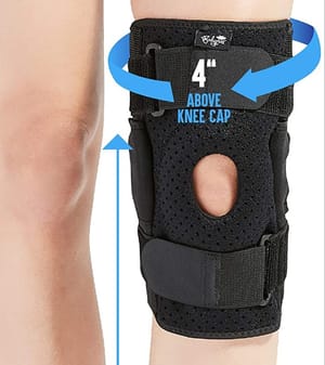 Functional Knee Brace with hinge, For Support, Model Number/Name: Zcare Pharma