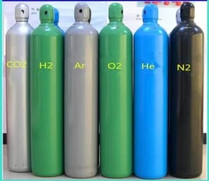D-Type (46.7 Litre) Empty Jumbo Oxygen Cylinder