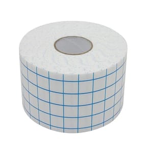 White Short Stretch Compression Healthcave Non Woven Under wrap Adhesive Bandage 5 cm x 10 meters, Waterproof