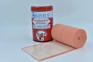 Skin Short Stretch Compression 10cm x 4/6m Elastic Adhesive Bandage