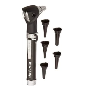 Welch Allyn Pocket Otoscope With AA Battery Handle
