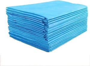 Blue Hospital Bed Sheet, 60 Inch * 90 Inch