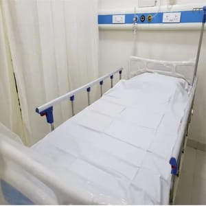 Hospital Single Bed Sheet, Size: 58"X 97'