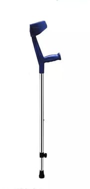 CRC Steel And Plastic Adjustable Elbow Crutch Walking Stick