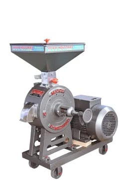 Semi-Automatic 1.5 hp Vertical Type Flour Mill