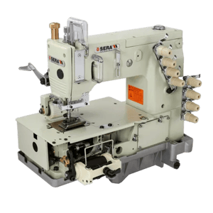 6 Needle Elastic Attaching Machine With Metering Device