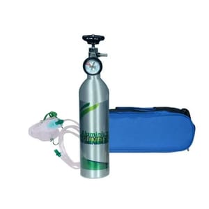 Filled Portable Oxygen cylinder, Water Capacity (Litres): 1.8 Litres