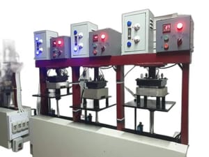 Rlx-5 Steel Areca Leaf Plate Making Machine, 3500 Watts, Production Capacity: 2500 Plates Per Shift