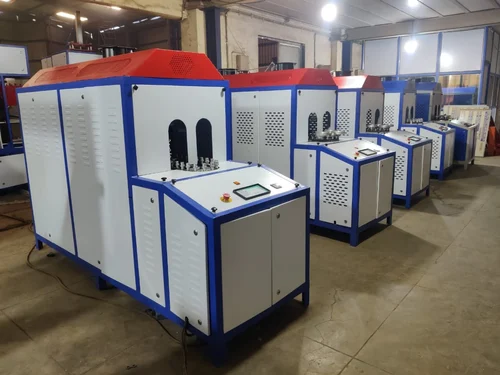 Semi-Automatic Pet Bottle Making Machine, 2 Cavity, Production Capacity: 30 ml To 2 Litre