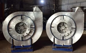 Mild Steel Upto 1500 Mmwc Boiler Centrifugal Blower Fan