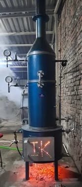 Coal Fired Boiler For Noodles, Non IBR, 100 Litre