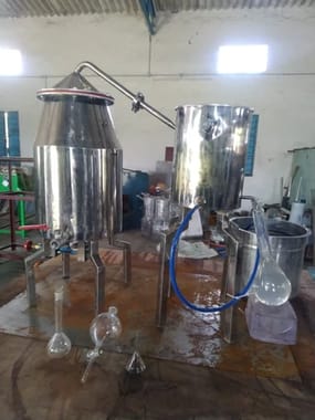 Industrial Hydrodistillation Unit, Capacity: 10 L