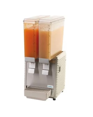 Cold White Crathco Beverage Dispenser, Capacity: 10+10