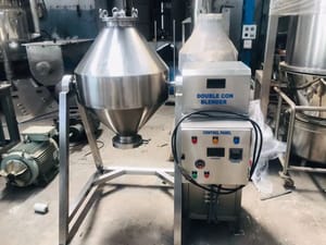 Double Cone Blender Machine, For Pharma