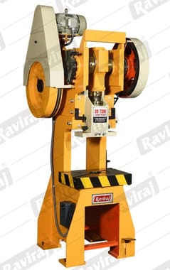 Raviraj Mild Steel (MS) C Type Mechanical Power Press, Capacity: 30 Ton